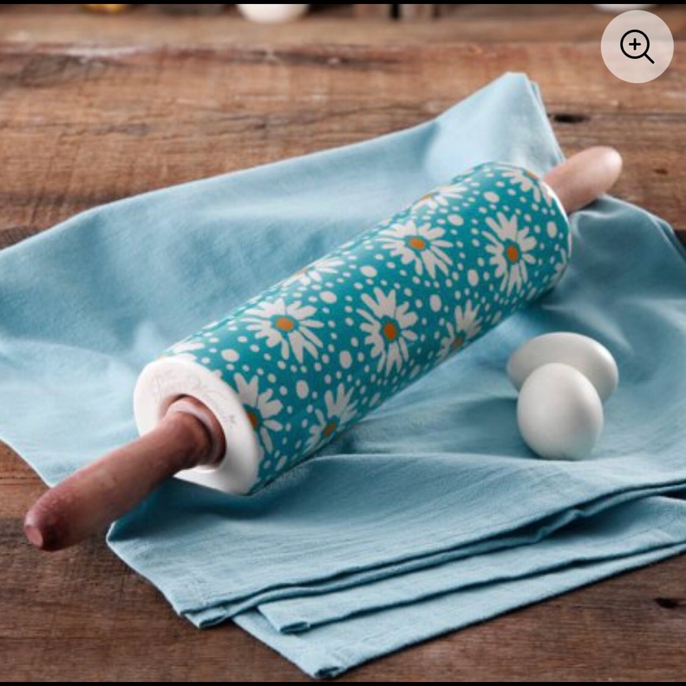 Pioneer Woman Flea Market Floral Rolling Pin